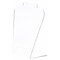 Plymor Clear Acrylic Basic Tall Necklace Display Stand, 8.5" W x 4" D x 11.5" H